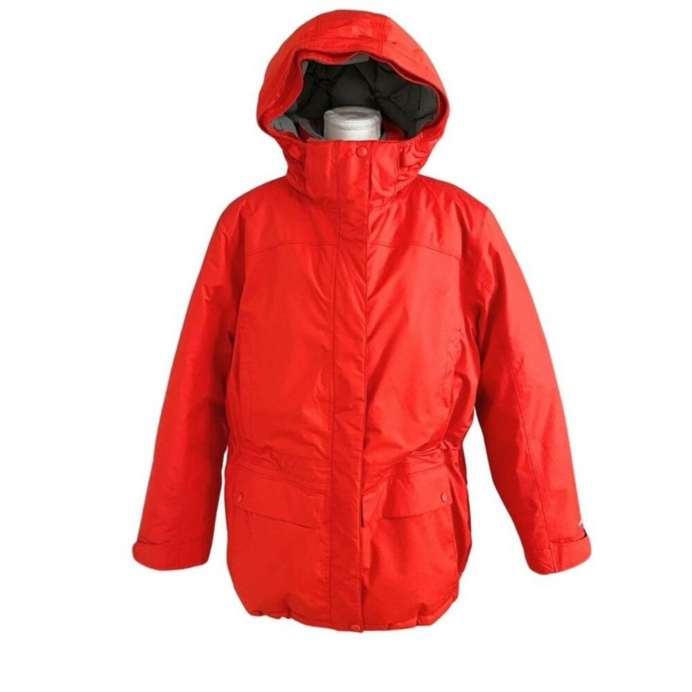 L.L. Bean Women's Baxter State Parka Bright Red Puffer Jacket XL